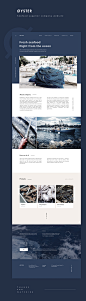 Øyster - Seafood supplier company website : Fresh premium seafood supplier company website. Hope you like it ;)