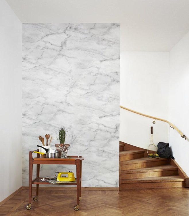 Faux Tile + Marble W...