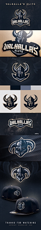 Valhalla's Elite : Recent project for a esports team.