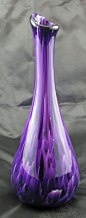 Beautiful glass-blown vase • artists: Charles & Michael Riley