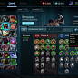 League of Legends Game Launcher - Champion Masteries, Sean Oliver : Fun UX and Visual Design exploration for an updated League of Legends Game Launcher. The challenge was to improve the user experience by taking a step back and looking at the overall cont