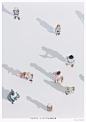 资生堂"生命的连接"系列广告 Posters for Shiseido Link of Life Exhibition - AD518.com - 最设计