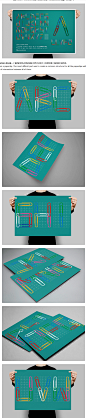 Clypography回形针创造的字体欣赏_DESIGN³设计_设计时代网