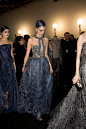 Armani Privé Spring 2014 Couture Collection Backstage