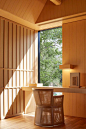 窗户·桌子·木元素