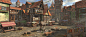RPG Town Market, Elliott Butler : witcher/skyrim inspired rpg town market made in Unity