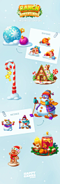 artwork cartoon Character design  Christmas Digital Art  Drawing  Holiday sketch winter