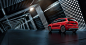 CGI location for Škoda Karoq Sportline on Behance