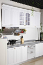 白色系厨房装修效果图大全2013图片