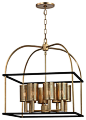 Hudson Valley Lighting Vestal-Chandelier Aged Brass industrial-chandeliers