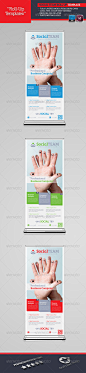 Social Team Roll-Up Template - Signage Print Templates