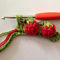 Strawberry Stitch, free pattern with chart by Crochet Rockstar. thanks so for all of share xox