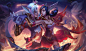 Sweetheart Xayah & Sweetheart Rakan Splash Art HD Wallpaper Background Official Art Artwork League of Legends lol