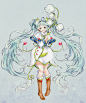 雪初音2015~（可放大）  #初音# #二次元#