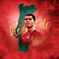 World Cup Poster Collection (Russia 2018) : This year, the World Cup will be hosted by Russia. Because the WC only takes place once every four years, I decided to design a poster collection containing the best player of every participating country. I trie