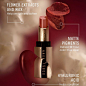 Photo by Bobbi Brown Cosmetics on September 08, 2023. May be an image of one or more people, lipstick, makeup, cosmetics and text that says 'FLOWER EXTRACTS AND WAX Help smooth and soften MATTE PIGMENTS Deliver 10-hour color-true wear o - - HYALURONIC ACI