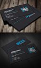 Creative Business Card #businesscard #branding #psdtemplate #visitingcard