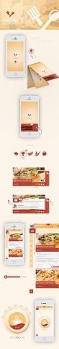 Cooker美食APP UI设计 - 图翼网(TUYIYI.COM) - 优秀APP设计师联盟