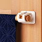 日本科美 横杆固定夹，粘贴式竿子固定挂钩 2个装 的图片