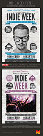 Indie Week Poster on Behance