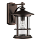 Chloe Lighting - Ashley Superiora 1-Light Outdoor Wall Sconce, Oil Rubbed Bronze - Outdoor Wall Lights And Sconces