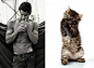 治愈系图片：男人和猫 (13)