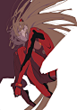 Anime 2894x4093 Nico Tina minimalism bodysuit anime girls Neon Genesis Evangelion Asuka Langley Soryu closed eyes