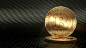 General 2559x1439 Bitcoin coins gold