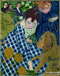 【 上海博物馆 《从巴比松到印象派：克拉克艺术馆藏法国绘画精品展》⑴ 】逾70件法国19世纪油画精品于2013年9月20日至12月1日在上海博物馆展出。 图：莫奈：《象鼻山峭壁》、《溪中鹅》；博纳尔：《女子与狗》；布格罗：《坐姿裸女》；德加：《教室中的舞者》、《男子肖像》；杰罗姆：《弄蛇人》