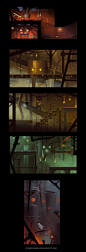 Level concepts by Denis Spichkin, via Behance