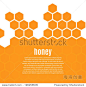Abstract hexagonal honeycomb background. Vector illustration -背景/素材,艺术-海洛创意（HelloRF） - 站酷旗下品牌 - Shutterstock中国独家合作伙伴