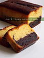 Cake a l'orange chocolat by macaron9