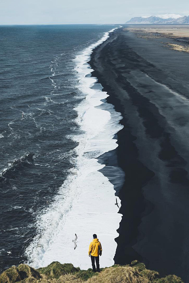 冰岛南部长长的海岸线  | 摄影 Han...