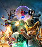 Lego Marvel Super Heroes Part 2: Key Art and Print Ads on Behance