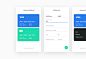 Credit card ui screens