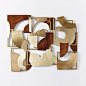 Christopher Wynter Metal + Wood Wall Art