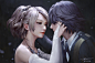 final fantasy XV fanart, Dao Le Trong : final fantasy XV fanart
Lunafreya Nox Fleuret and Noctis Lucis Caelum