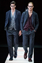 米兰男装周Giorgio Armani Menswear Fall/Winter 2015秋冬男装发布