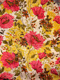 vintage fabric / floral pattern | Pattern: Florals