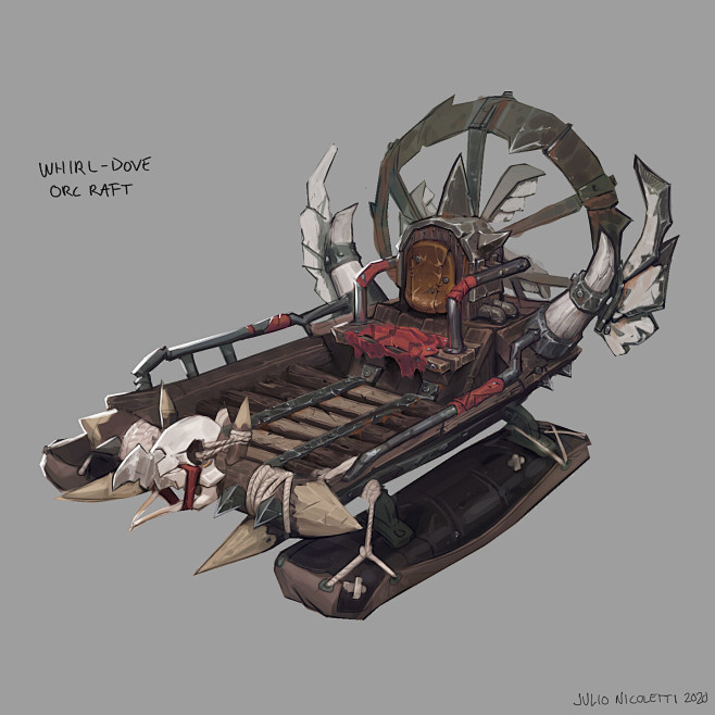 Whirl-Dove Orc Raft,...