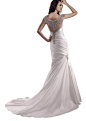 I Dream Dresses Women's Mermaid Crystal Wedding Dresses 2015 | Amazon.com