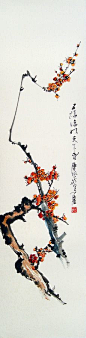 Chinese plum blossom painting.: 