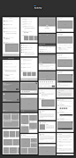 Products : A consistent and meticulously organized set of vector-based wireframe components to quickly bring your iOS and Android app ideas to life. Think of it as your wireframing workflow, on steroids.