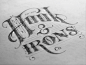 Dribbble - Hook & Irons Co. – Logo Sketch by Tom Lane
