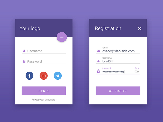 LogIn Form