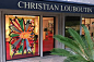 Christian Louboutin夏季POP主题橱窗设计