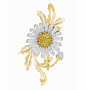  「Le Jardin」延续了 Van Cleef & Arpels 的高级珠宝和隐秘腕表传统，玲珑的表盘仅10mm-12mm直径，掩映于锦簇的宝石花瓣之间，在时间显现的一刻亦让花朵自然绽放。 ​​​​