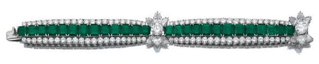 Lot 540 - EMERALD AN...