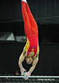 China's Zhang wins high bar gold at gymnastics worlds