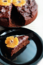 Healthier Chocolate Orange Cake with Rich Chocolate Frosting